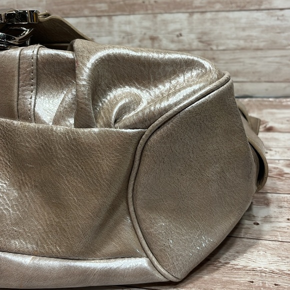 NWT Worthington Bone March Krinkle Handbag Shoulder Bag Crossbody purse - Picture 12 of 16